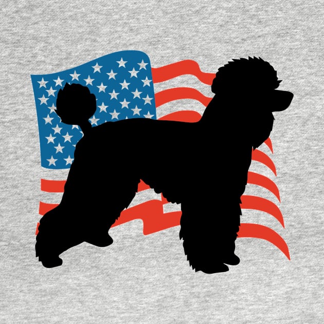 Poodle USA America - Dog Lover Dogs by fromherotozero